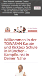 Mobile Screenshot of karate-in-muenchen.de